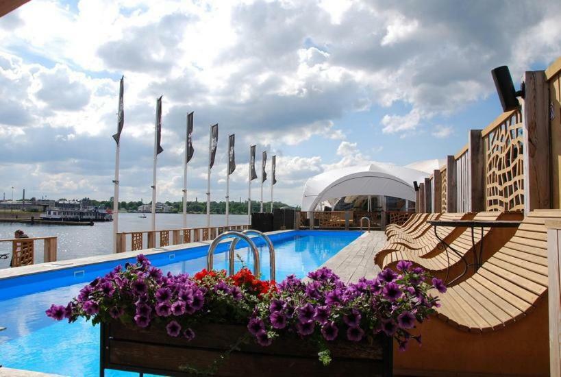 Central 2-Level Penthouse With Terrace And Free Parking Рига Екстериор снимка